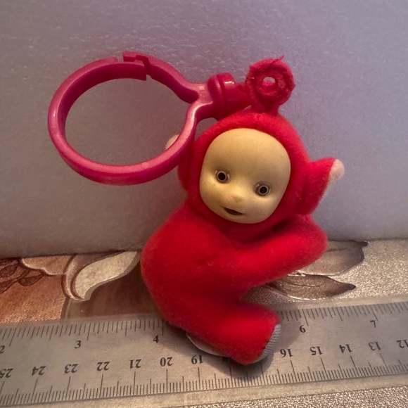 Red Plush Toy with Clip - Picture 1 of 8